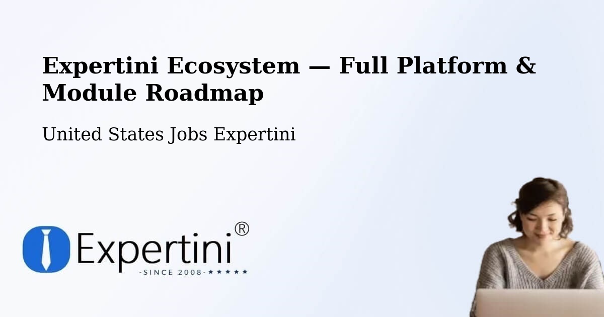 Expertini Ecosystem — Full Platform & Module Roadmap – Rolling Fork