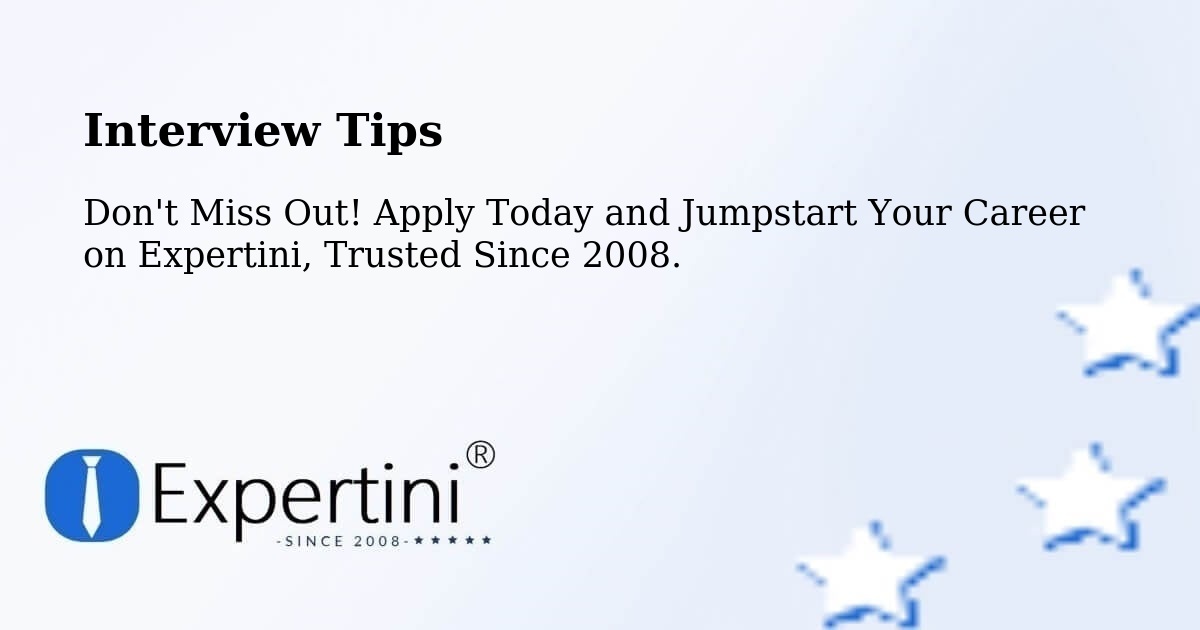 Driveline interview tips for Master Merchandiser